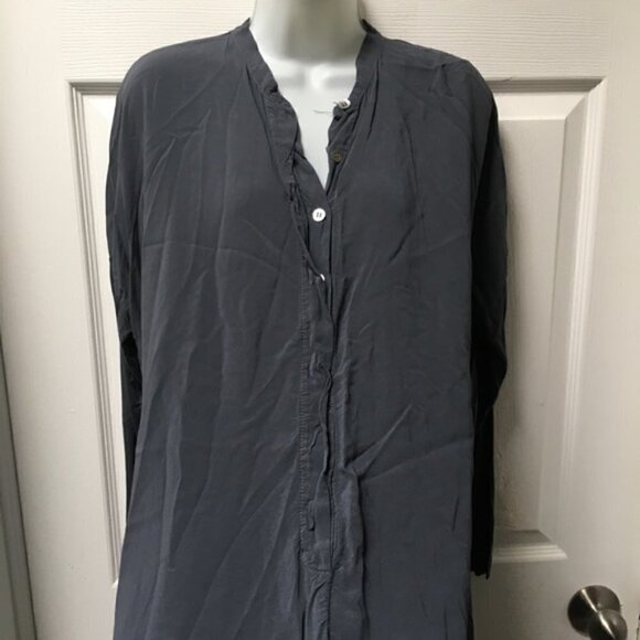 PROJECT AJ 117 Oversized Gray Sheena Tunic - Picture 3 of 13